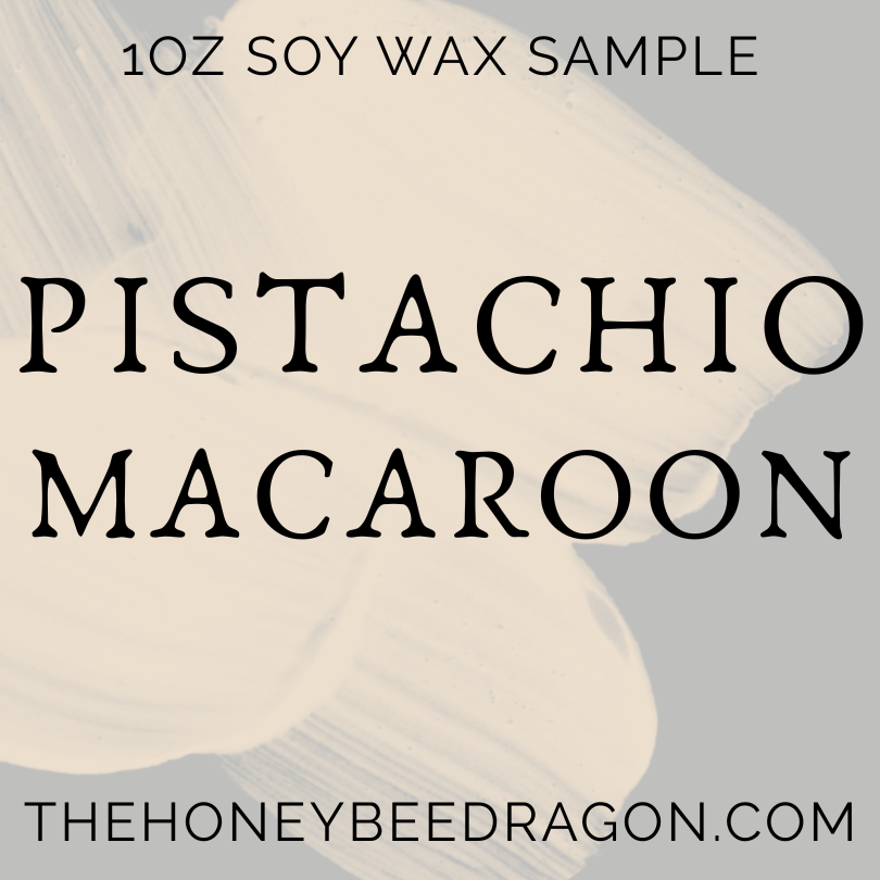 Pistachio Macaron Wax Melts | Nutty, Sweet & Cozy Scent