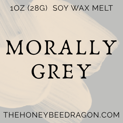 🩶 Morally Grey | Cherry, Clove, Patchouli & Vanilla | Antihero Candle