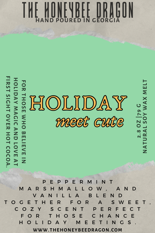 π¬ Holiday Meet Cute Candle | Peppermint Marshmallow & Vanilla