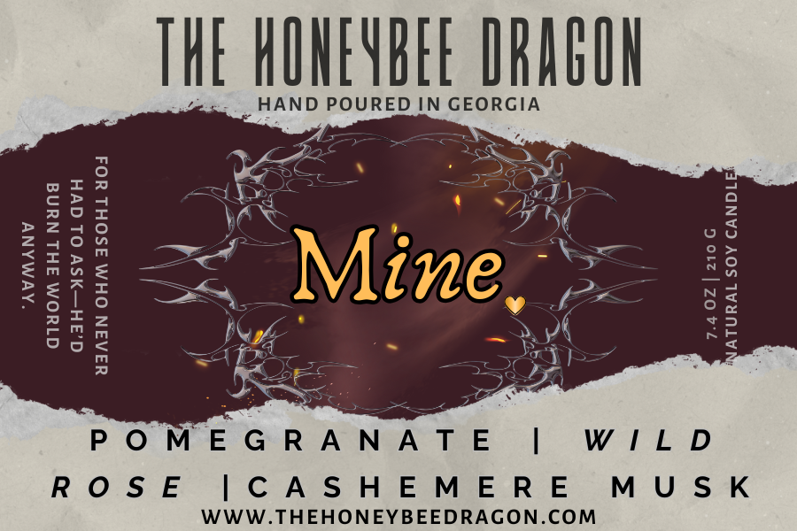 Mine. Candle | Spiced Fruit, Rose & Musk | 7.4 oz Soy