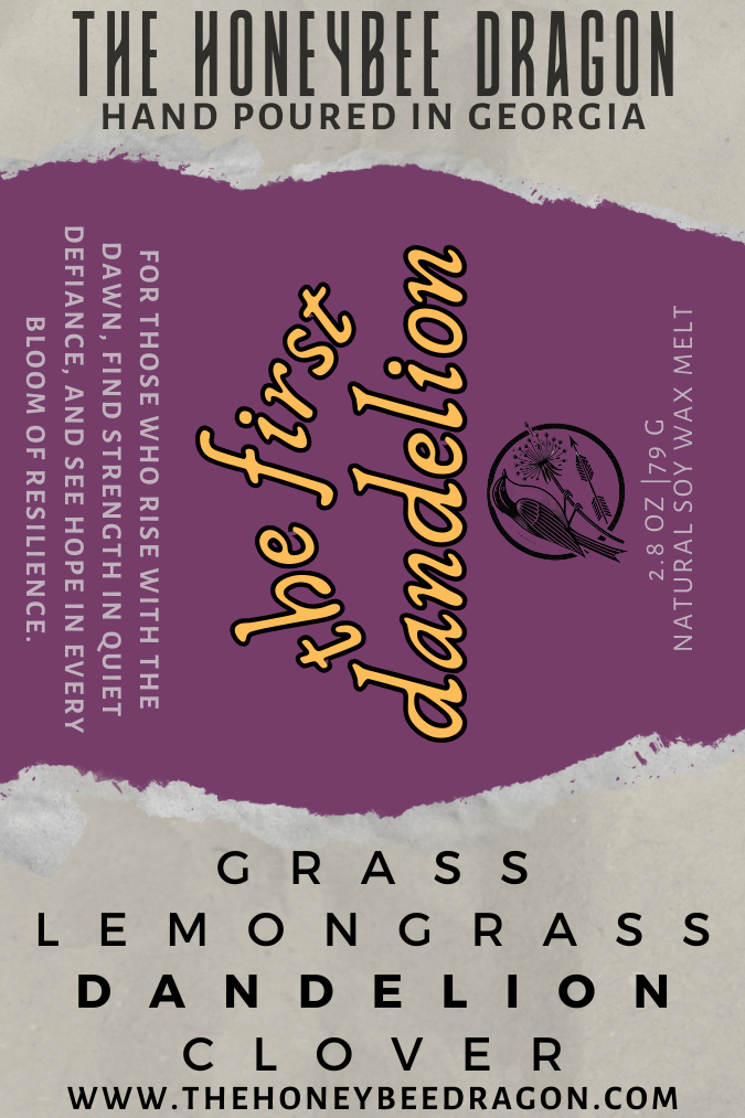 The First Dandelion Wax Melts | Fresh Grass, Wild Dandelion & Quiet Defiance