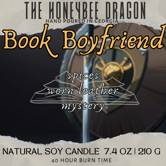 π Book Boyfriend | Bergamot, Spices & Worn Leather