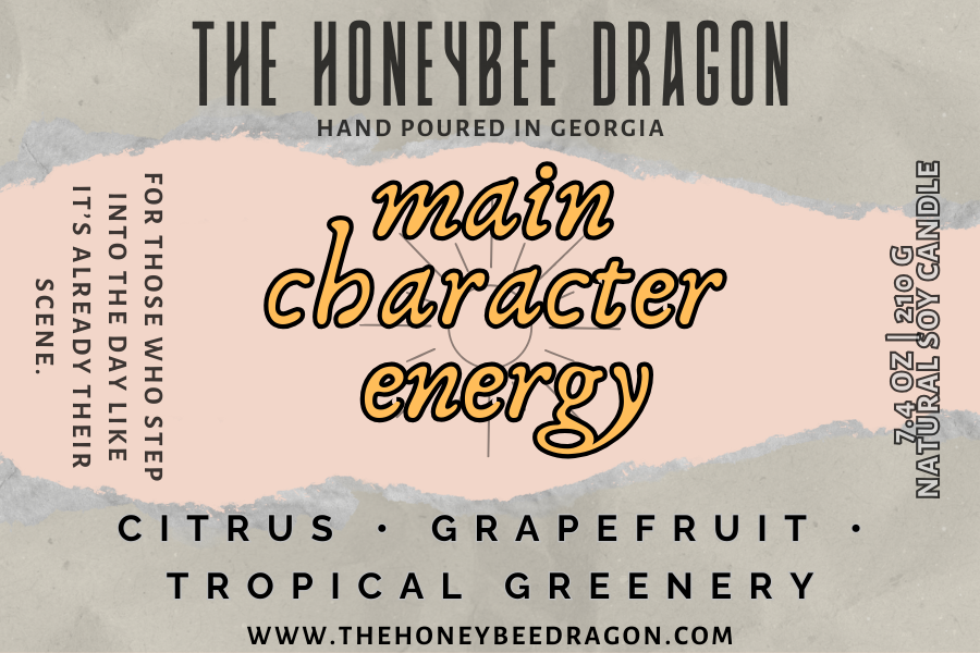 🌞 Main Character Energy | Citrus, Lime & Greenery | Sunlit Energy Candle