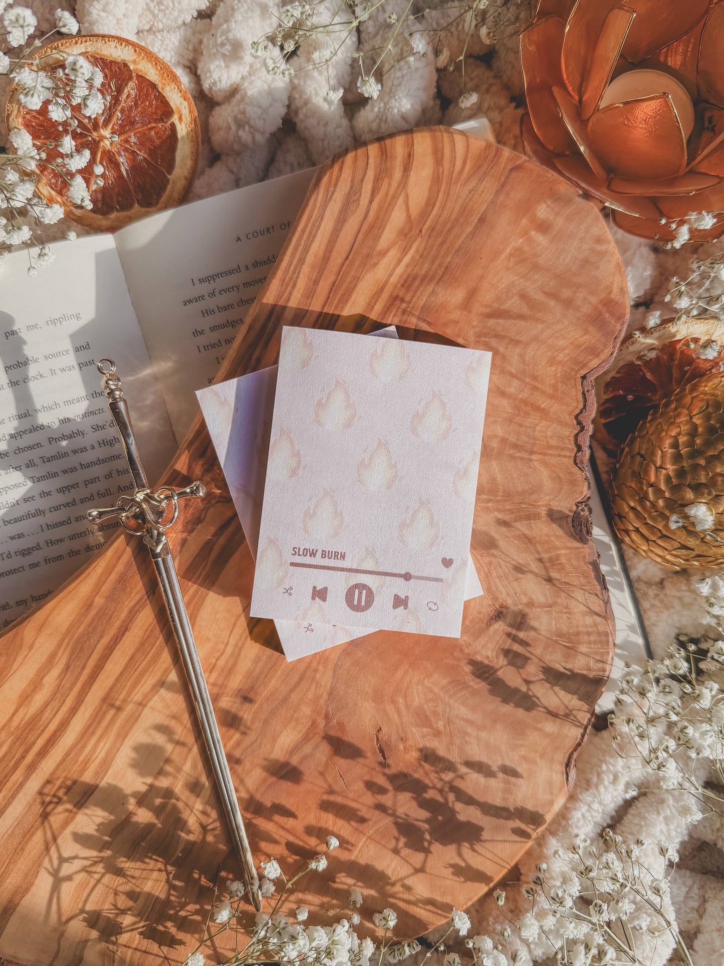 Slow Burn Sticky Notes