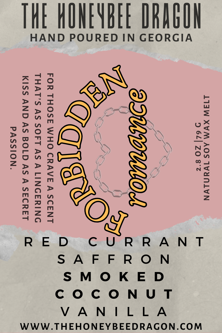 Forbidden Romance Wax Melts | Red Currant, Saffron & Vanilla Noir