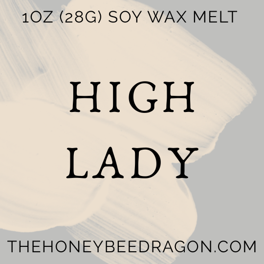 👑 High Lady | Pear, Honey & Earl Grey | Soft Power Fae Candle