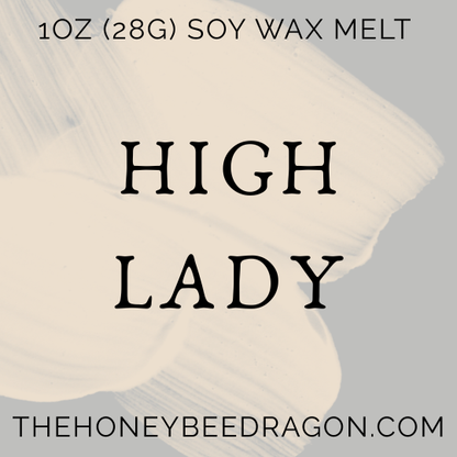 👑 High Lady | Pear, Honey & Earl Grey | Soft Power Fae Candle