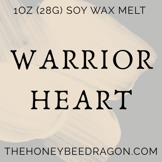 🛡️ Warrior Heart | Lavender, Vanilla & Smokey Woods | Devoted Protector Candle