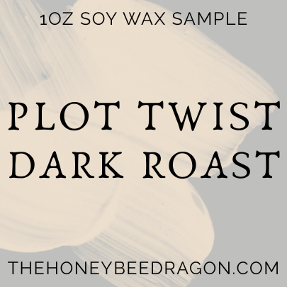 ☕ Plot Twist: Dark Roast | Fresh, Rich, Intense Coffee | Limited Run Candle