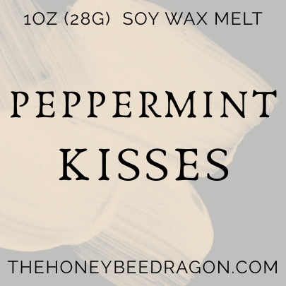💋 Peppermint Kiss | Candy Cane, Chocolate & Sugared Milk | Holiday Romance Candle