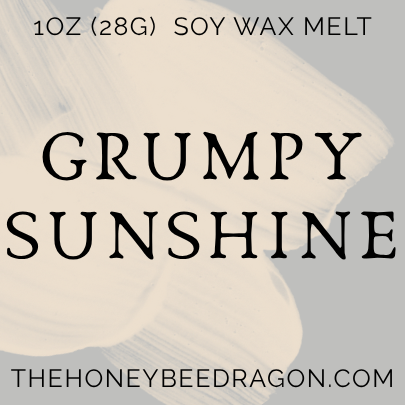 ☀️ Grumpy x Sunshine | Citrus, Oak, Whiskey & Vanilla | Opposites-Attract Candle
