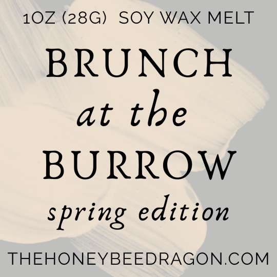 🕯 Brunch at the Burrow: Spring Edition | Banana Bread, Vanilla & Golden Sugar | Cozy Bookish Candle