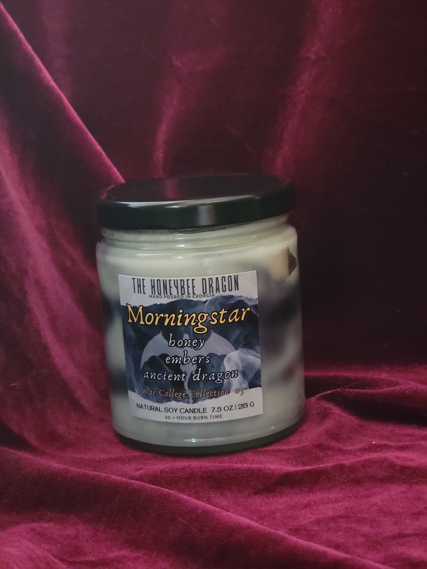 Morningstar Bookish Candle | Honey, Bergamot & Tobacco | 7.5 oz Soy