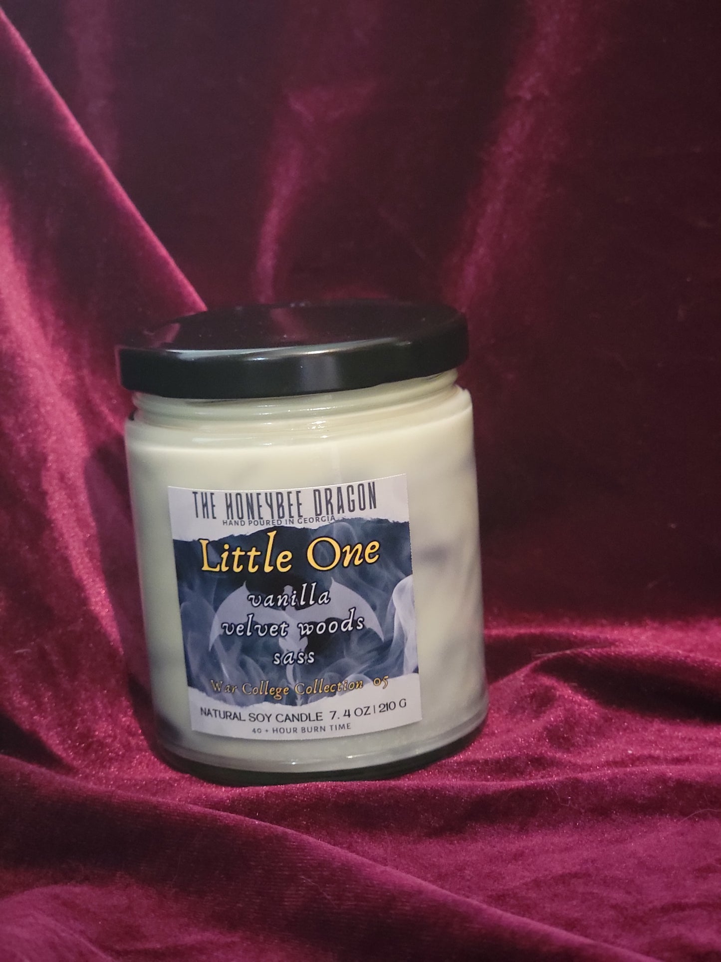 Little One Bookish Candle | Bonfire Marshmallow, Maple & Vanilla | 7.5 oz Soy