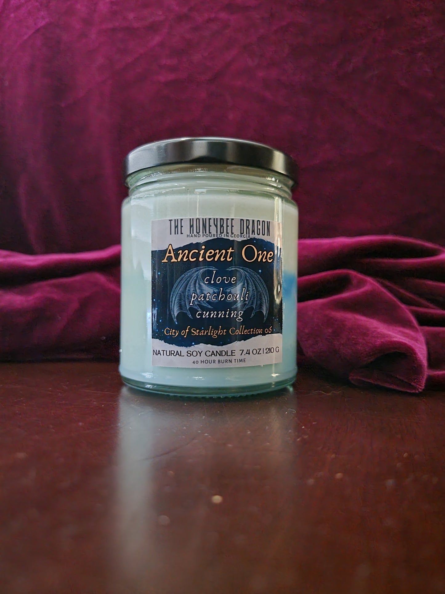 Ancient One Bookish Candle | Clove, Mandarin & Patchouli | 7.5 oz Soy