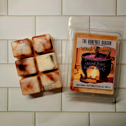 Autumn's Hearth Wax Melts | Apple, Spices & Vanilla | 2.8 oz Soy