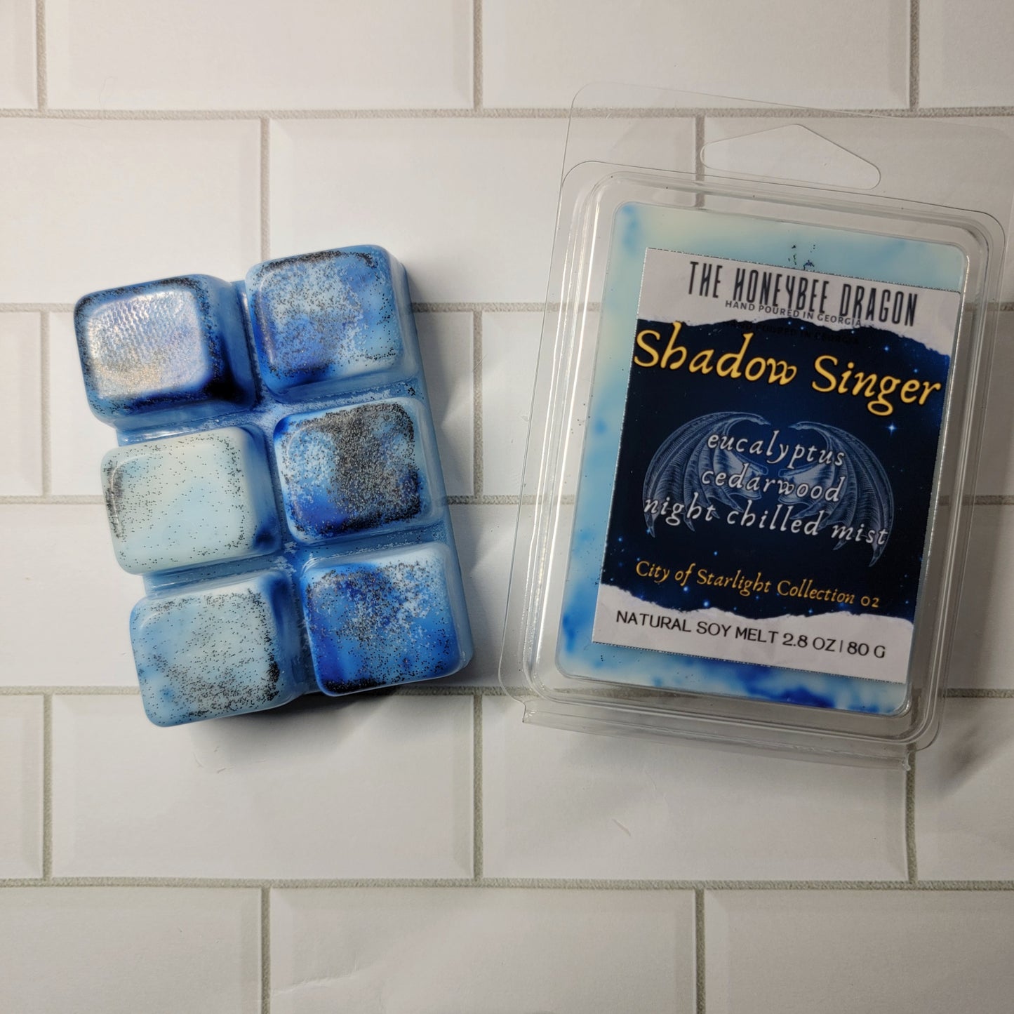 Shadowsinger Bookish Wax Melts | Citrus, Cinnamon & Cedarwood | 2.4 oz Soy