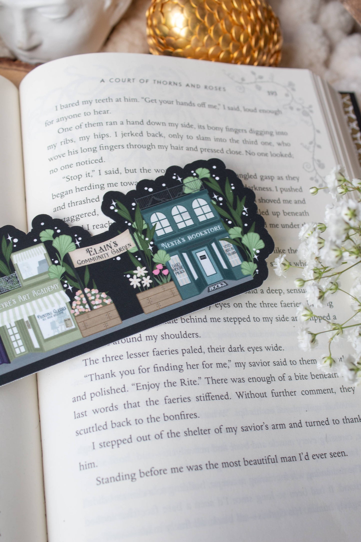 A Walk in Velaris ACOTAR Bookmark