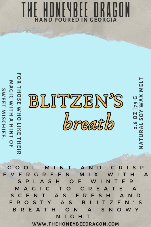 🦌 Blitzen’s Breath Candle | Evergreen & Peppermint