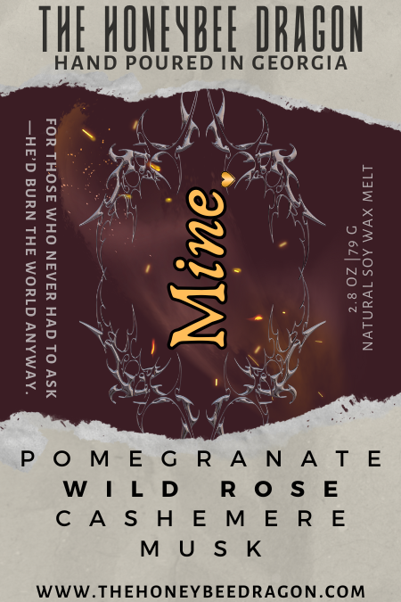 🖤 Mine. | Pomegranate, Wild Rose & Cashmere Musk