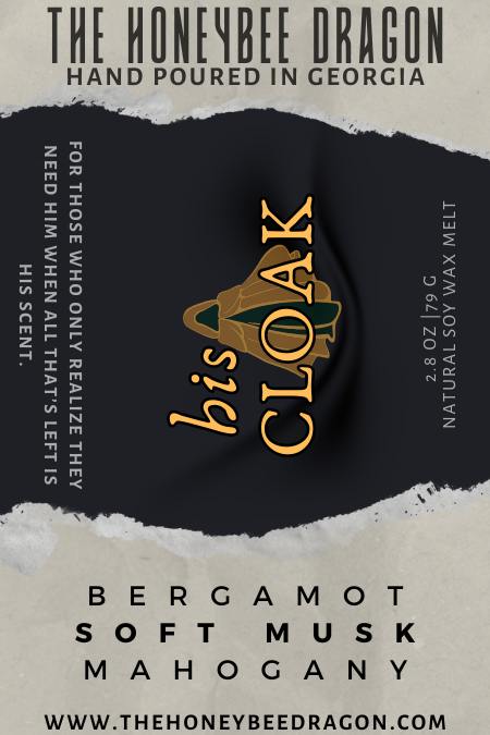 🖤 His Cloak | Bergamot, Mahogany & Soft Musk