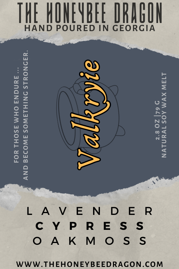 ❄️ Valkyrie | Lavender, Cypress & Oakmoss | Icy Warrior Candle