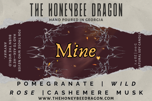 Mine. Candle | Spiced Fruit, Rose & Musk | 7.4 oz Soy