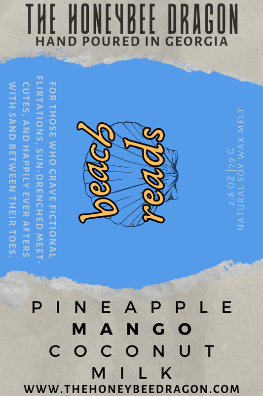 Beach Reads Wax Melts | Mango, Pineapple & Coconut Milk | Summer Vibes