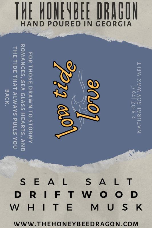 Low Tide Love Wax Melts | Driftwood, Sea Salt & Musk | Coastal Romance