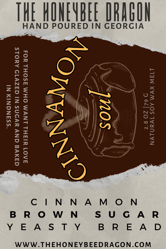 Cinnamon Soul Wax Melts | Warm Cinnamon Roll | 2.4 oz Soy
