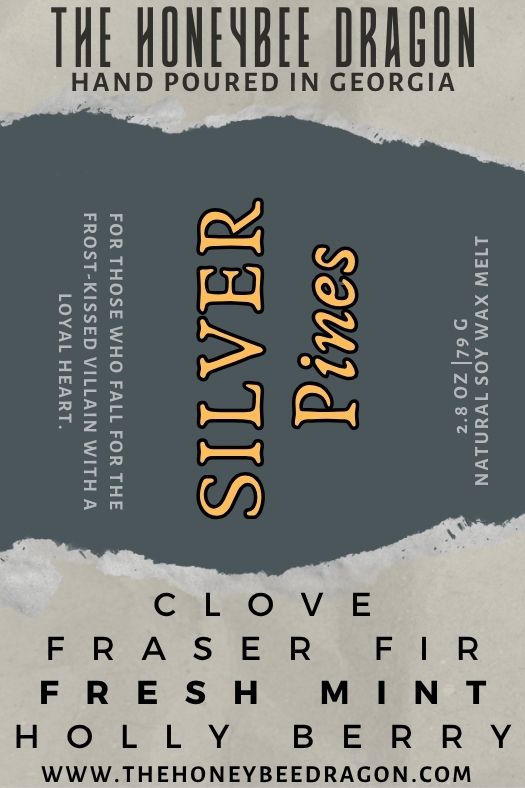 Silver Pines Wax Melts | Fresh Mint, Clove & Holly Berry | 2.8 oz Soy