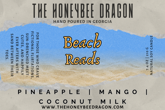 Beach Reads Candle | Mango, Coconut & Pineapple | Summer Romance Vibes