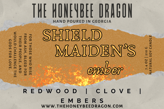 Shieldmaiden’s Ember | Smoky Clove, Pine & Earthbound Strength