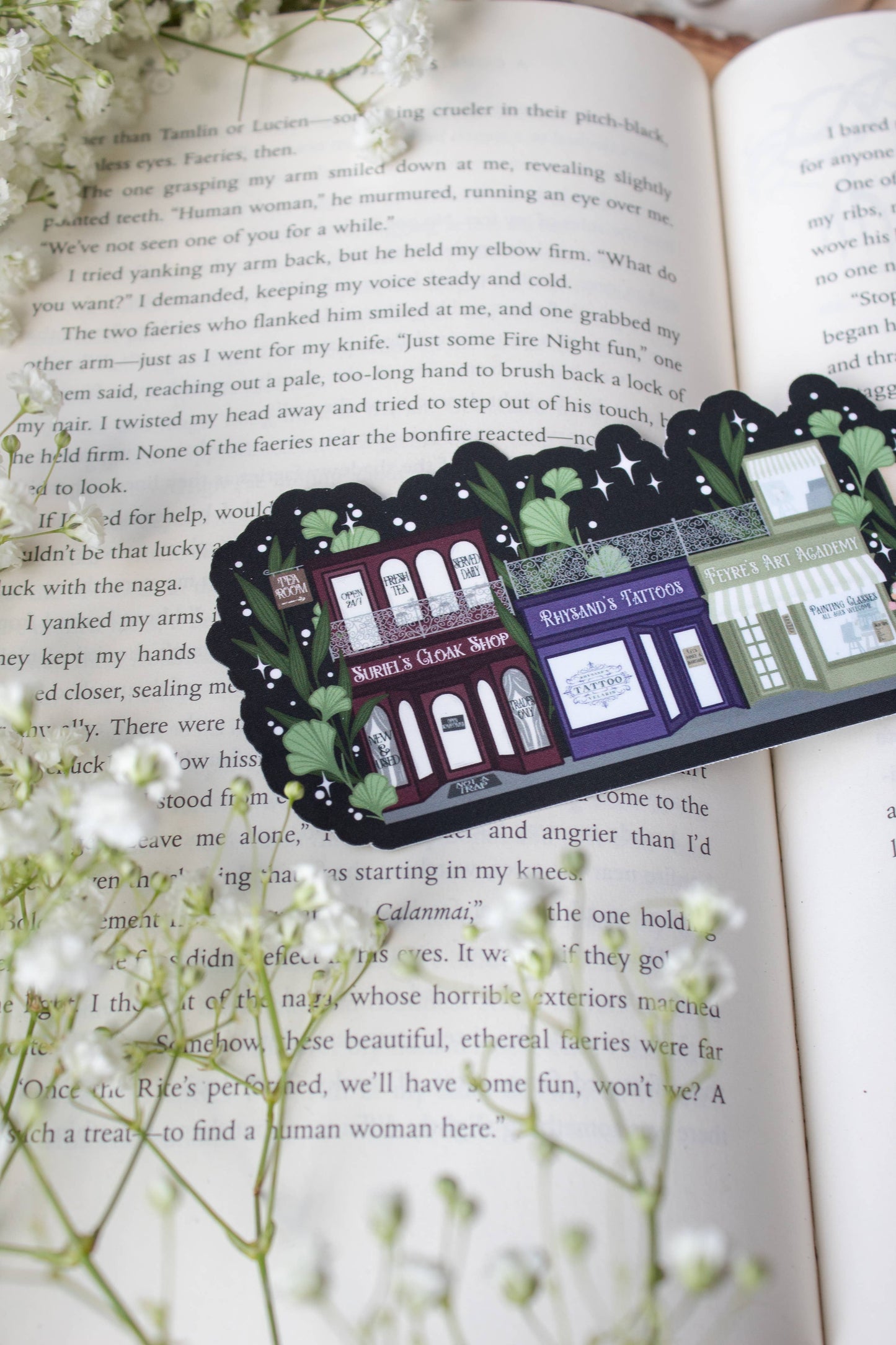 A Walk in Velaris ACOTAR Bookmark