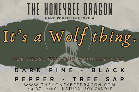 🐺 It's a Wolf Thing | Dark Pine, Black Pepper & Tree Sap