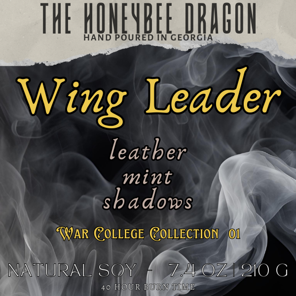 Wing Leader Bookish Wax Melts | Eucalyptus, Mint & Leather | 2.4 oz Soy