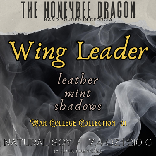 Wing Leader Bookish Wax Melts | Eucalyptus, Mint & Leather | 2.4 oz Soy