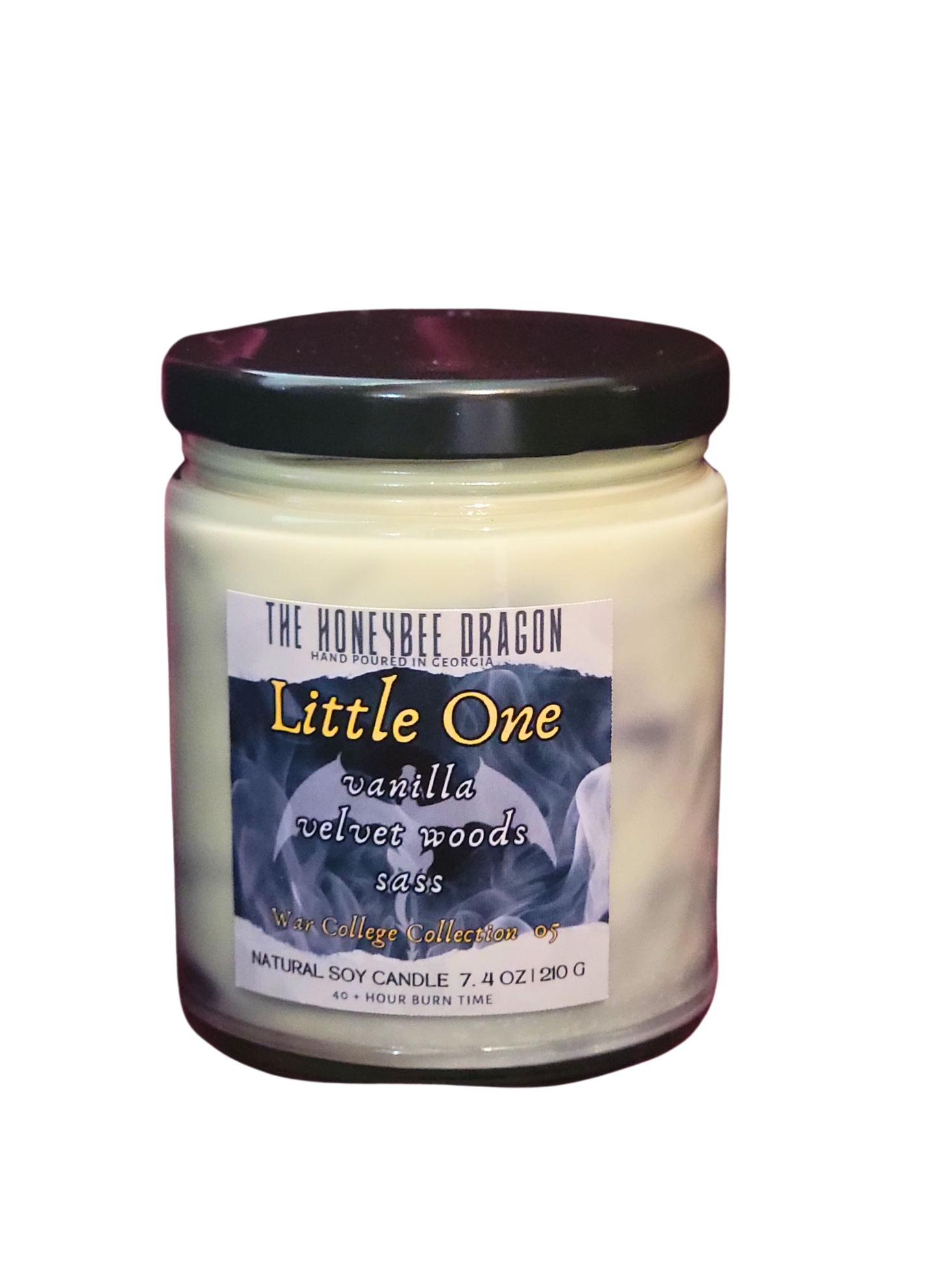 Little One Bookish Candle | Bonfire Marshmallow, Maple & Vanilla | 7.5 oz Soy