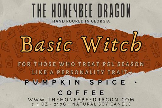 🎃 Basic Witch | Pumpkin Spice & Coffee | Cozy Fall Favorite Candle