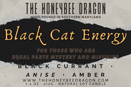Black Cat Energy | Black Currant, Amber & Anise