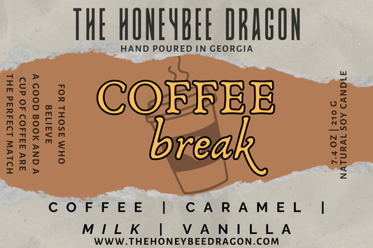 ☕ Coffee Break | Coffee, Caramel & Vanilla | Cozy Café Candle