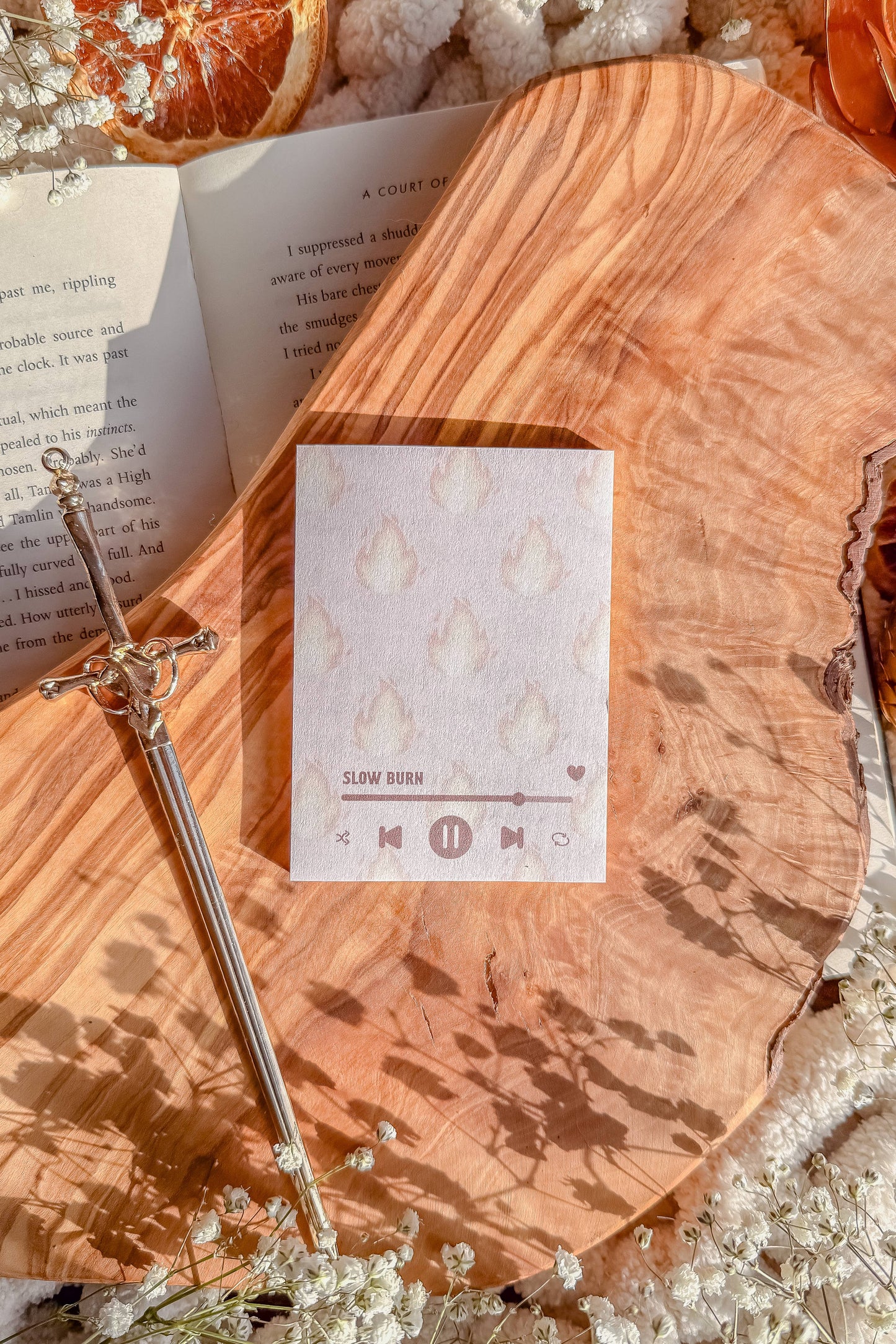 Slow Burn Sticky Notes