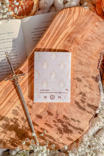 Slow Burn Sticky Notes