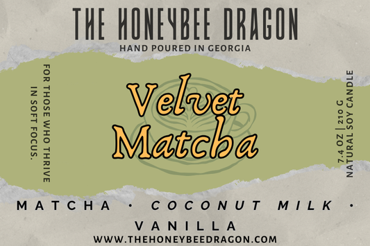 🍵 Velvet Matcha | Matcha, Coconut Milk & Vanilla | Soft Focus Candle
