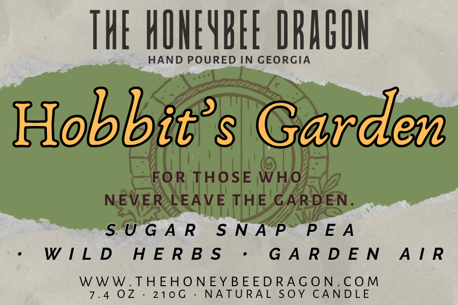 Hobbit’s Garden Candle | Garden Greens, Wild Herbs & Fresh Air | 7.4 oz Soy