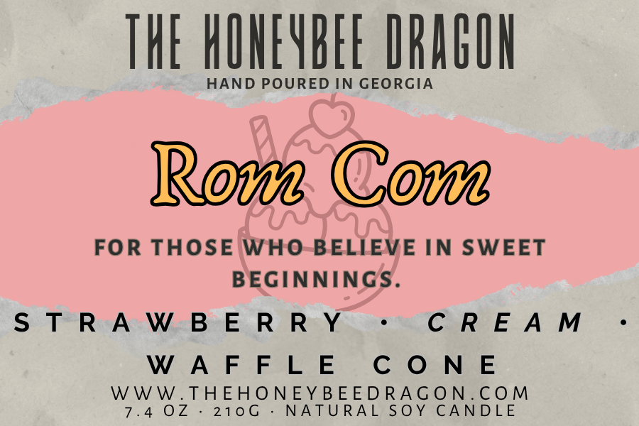 💕 Rom Com | Strawberry, Cream & Waffle Cone
