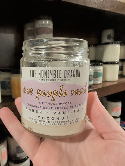 📑 Hot People Read | Amber, Vanilla & Coconut