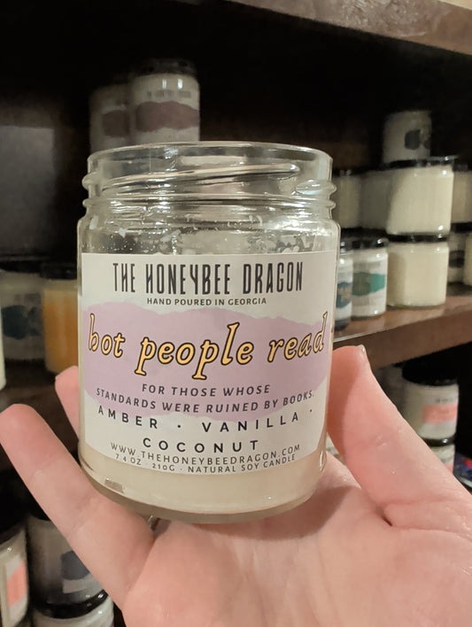 📑 Hot People Read | Amber, Vanilla & Coconut
