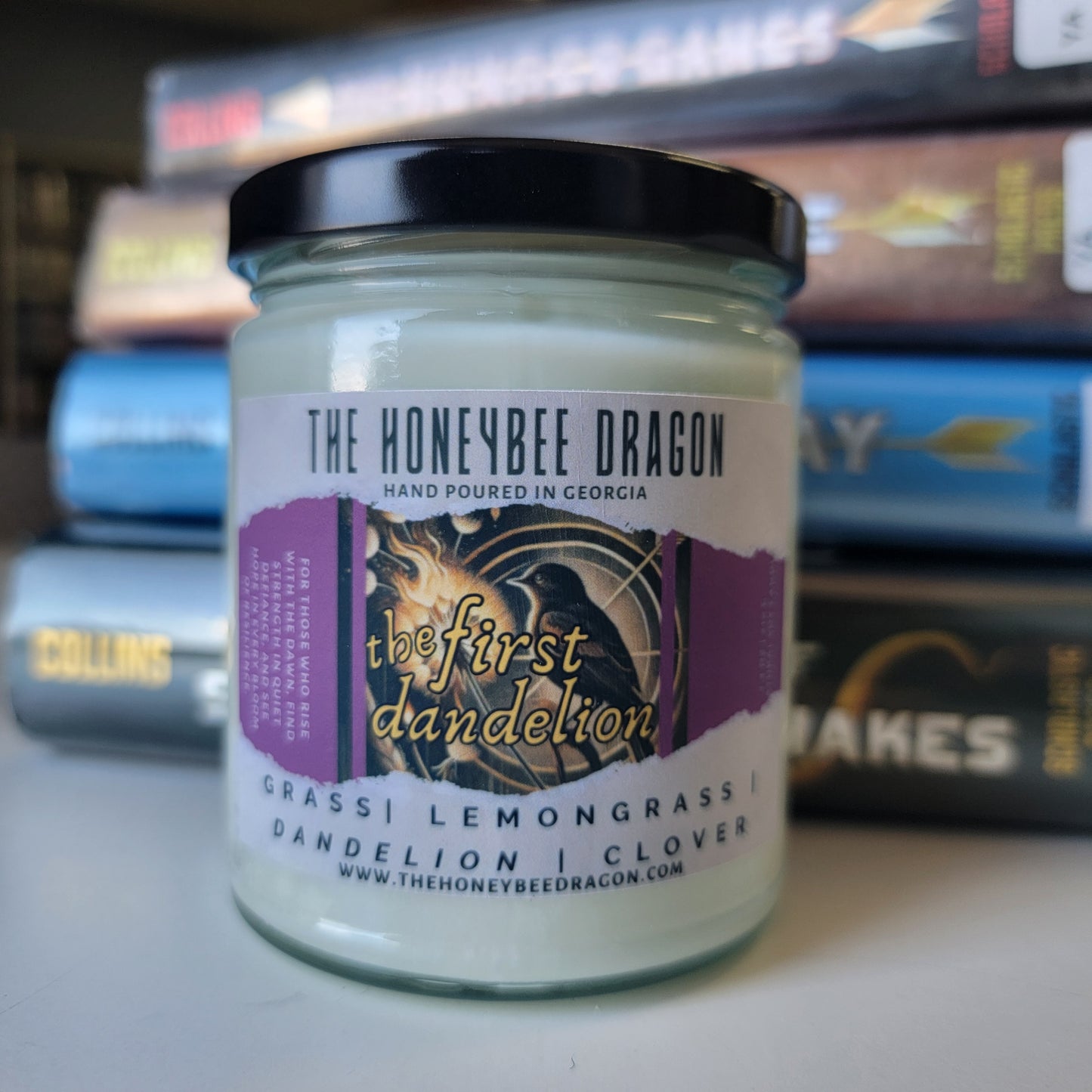 The First Dandelion Candle | Fresh Grass, Wild Dandelion & Quiet Defiance | 7.4 oz Soy