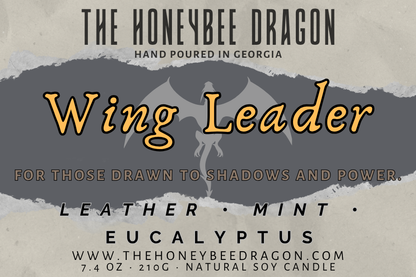 🪽 Wing Leader | Leather, Mint & Eucalyptus